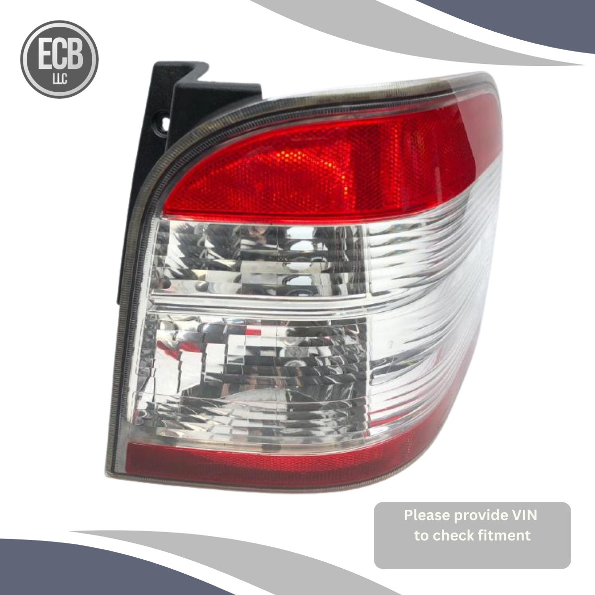 2008–2009 Ford Taurus X Tail Light RH Passenger Rear OEM — view 1