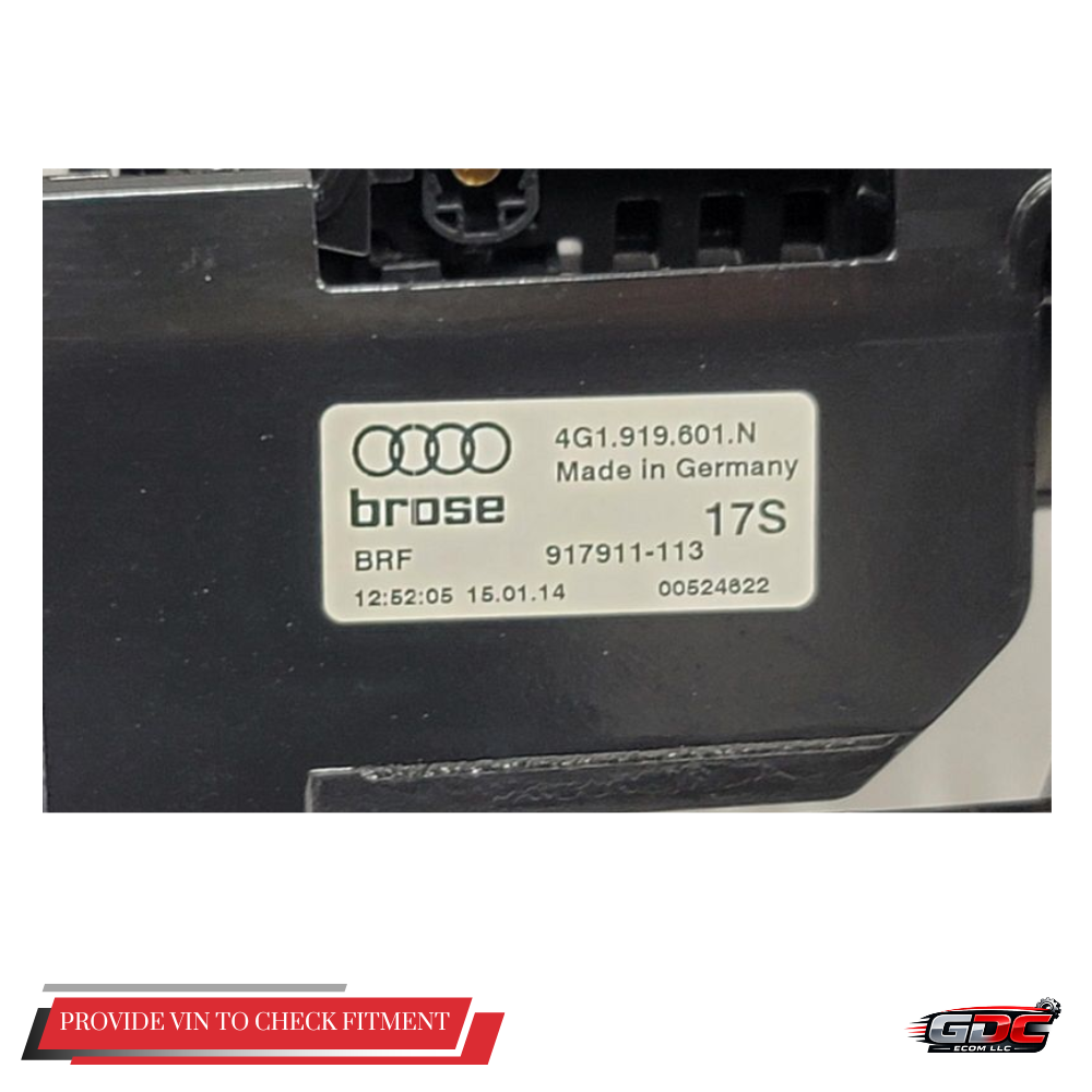2012–2015 Audi A6 Radio Navigation Information Display Screen OEM — view 4