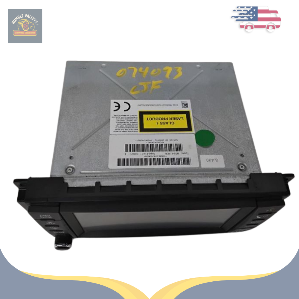 2008 CHRYSLER TOWN & COUNTRY RADIO RECEIVER REN WITH SATELLITE OEM — view 2