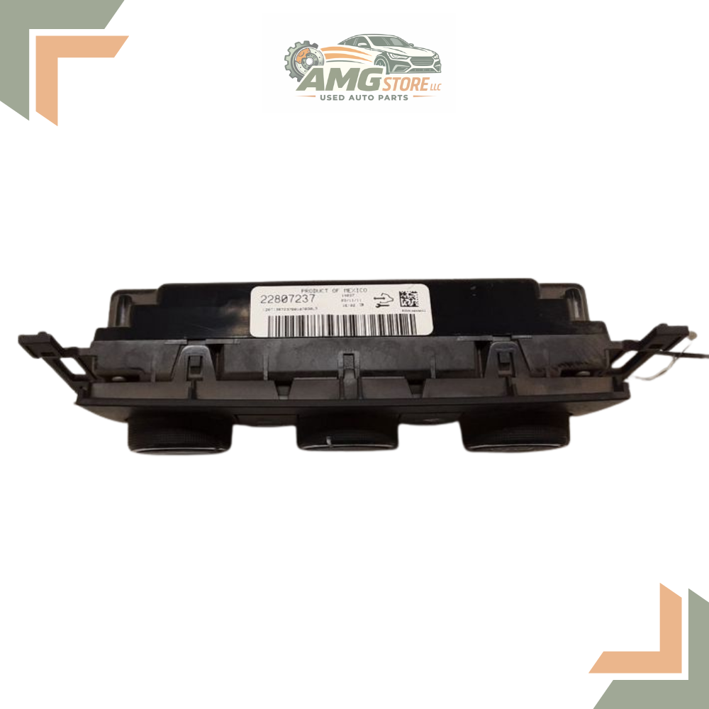 2010–2011 Chevrolet Silverado 1500 A/C AC Heater Temperature Control — view 4