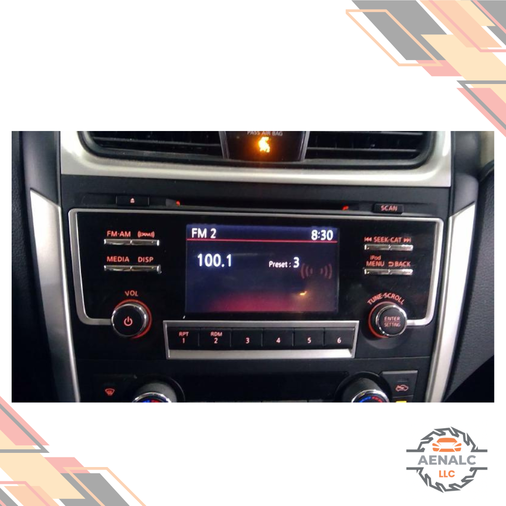 2017 Nissan Altima Radio Display Receiver Sirius Single Disc CD MP3 OEM — view 2
