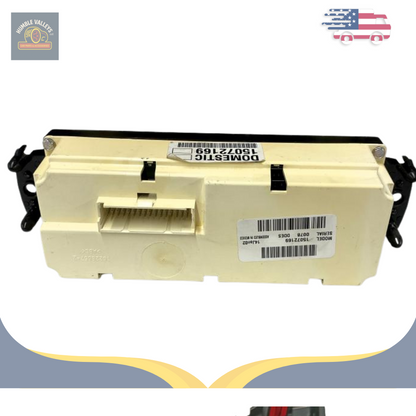 2002 Cadillac Escalade AC Heater Temperature Climate Control without Celsius Display — view 5