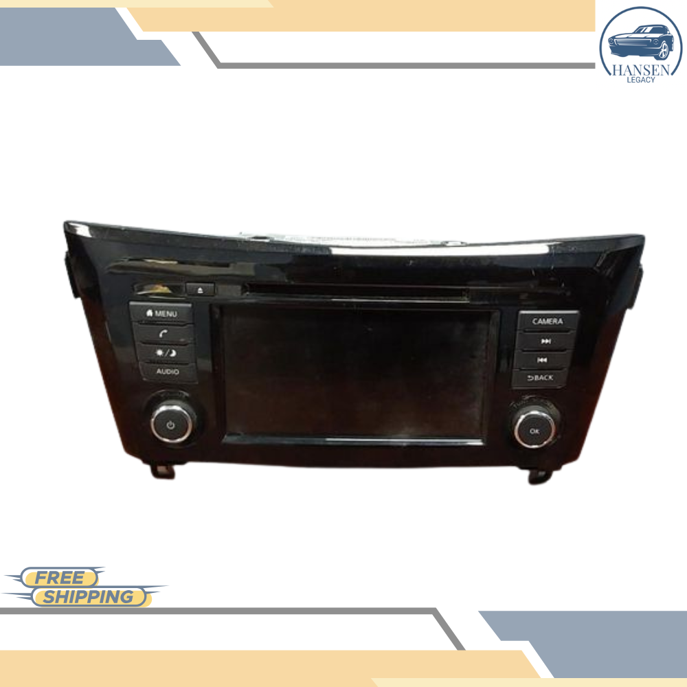 2018–2020 Nissan Rogue AM FM CD Radio Receiver 18 19 20 — view 2