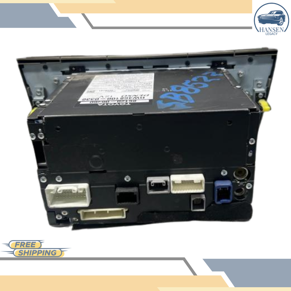 2007–2009 TOYOTA CAMRY HYBRID AM FM NAVIGATION SAT MP3/CD/DVD PLAYER RADIO E7011 — view 2