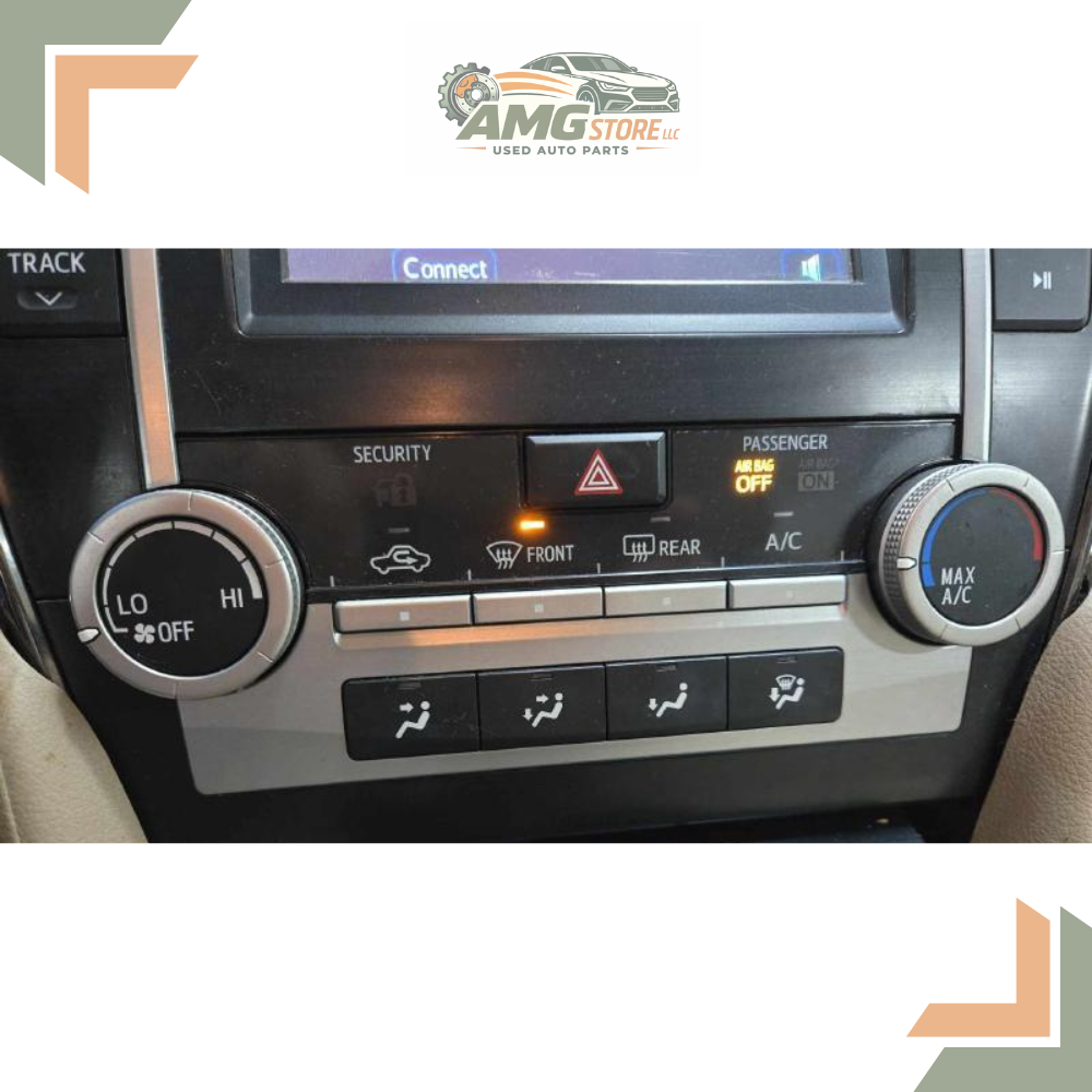 2012–2014 Toyota Camry Manual A/C AC Temperature Control 12 13 14 — view 2