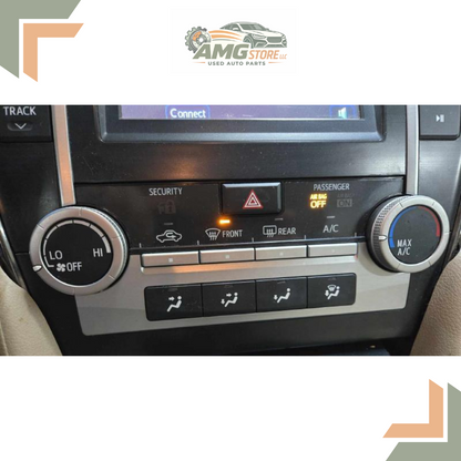 2012–2014 Toyota Camry Manual A/C AC Temperature Control 12 13 14 — view 2