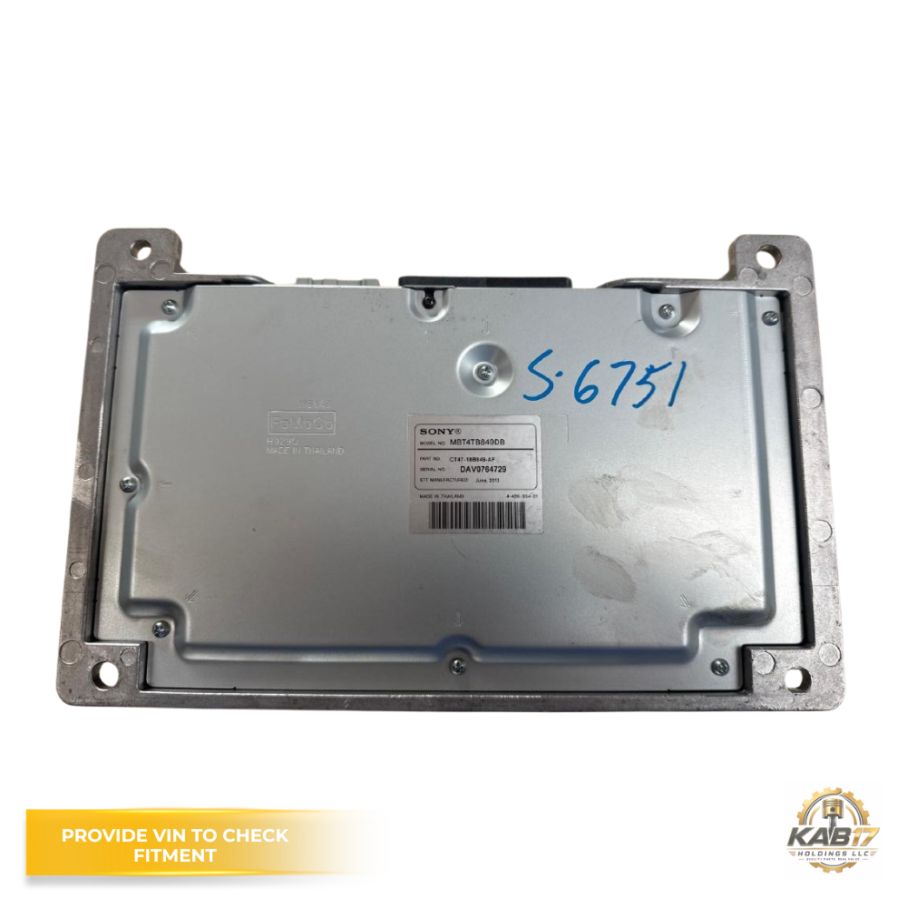 2013–2019 Ford Flex Audio Radio Stereo Sony Amplifier OEM CT4T-18B849-AF — view 3