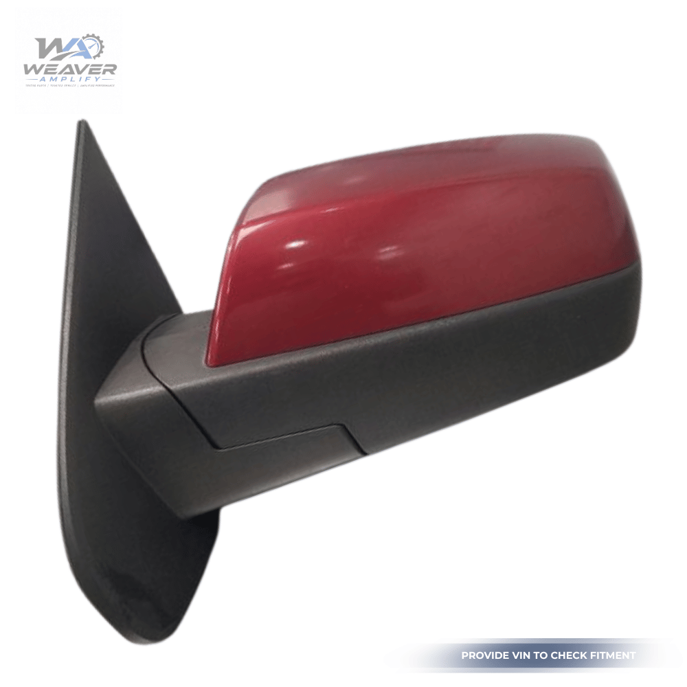 2014–2019 Chevrolet Silverado 1500 Left Driver Side View Door Mirror Maroon OEM — view 1