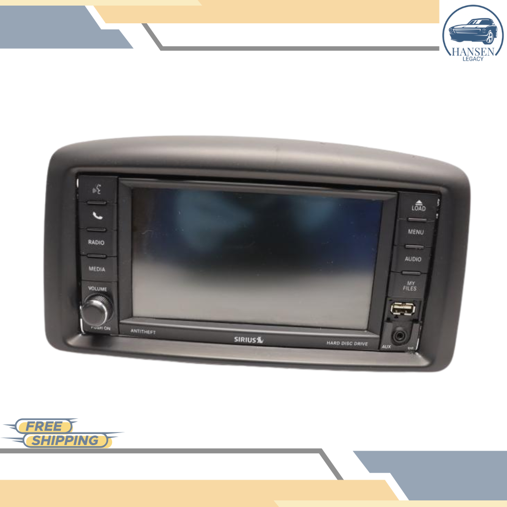 2013–2019 DODGE Caravan AM FM CD Navigation Radio Player Display Screen OEM RHB — view 1