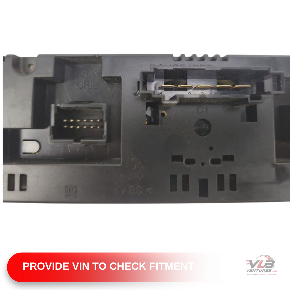 2006–2008 Hummer H3 Manual Climate AC Heater Temperature Control OEM — view 5