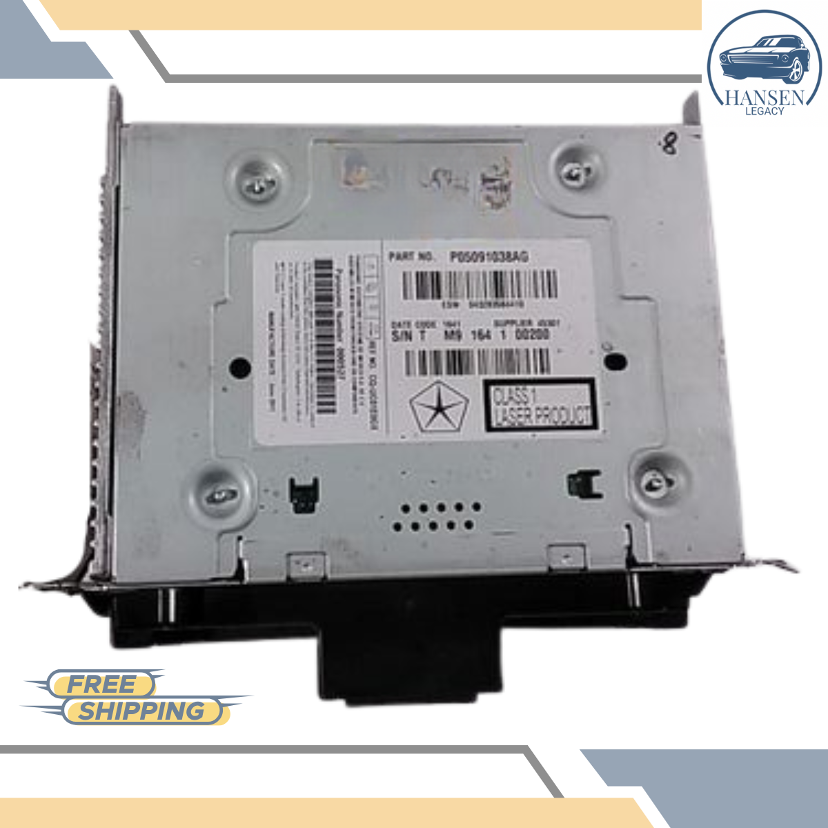 2012 Dodge Charger Chrysler 300 AM-FM-CD Player Radio RB5 — view 2