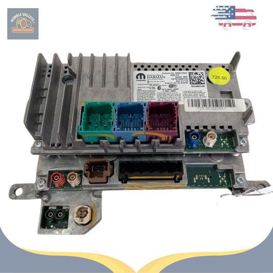 2022–2024 Jeep Grand Cherokee WL Navigation HD Radio Media Receiver OEM — view 1