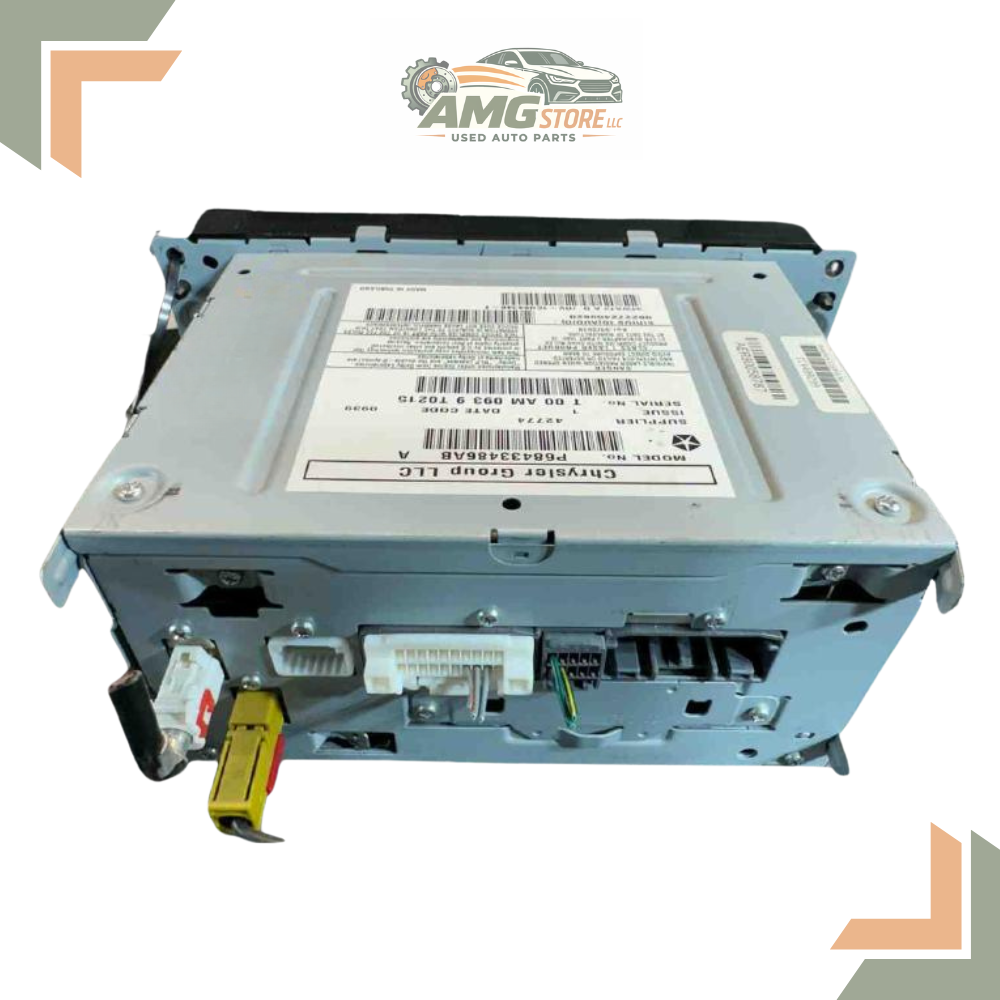 2012–2020 Dodge Caravan AM FM Radio Receiver RBZ Satellite OEM — view 4