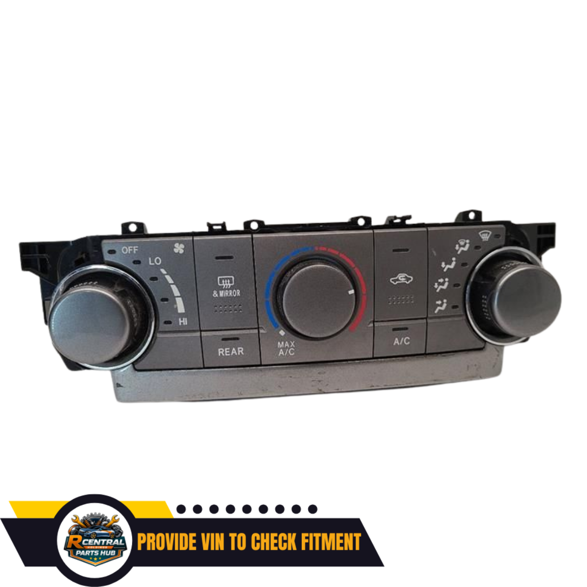 2011–2013 Toyota Highlander Climate AC Heater Control Unit OEM — view 1