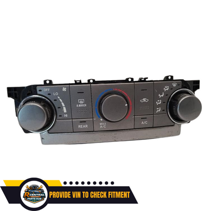 2011–2013 Toyota Highlander Climate AC Heater Control Unit OEM — view 1