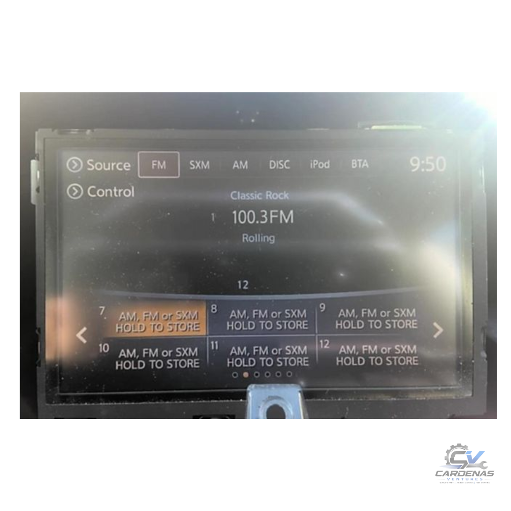 2018 Infiniti QX60 Navigation Radio Display Screen OEM — view 2