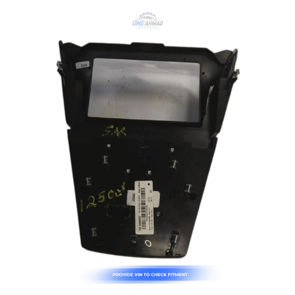 2016–2017 Chevrolet Equinox Radio and Temperature Climate Control Panel OEM — view 2