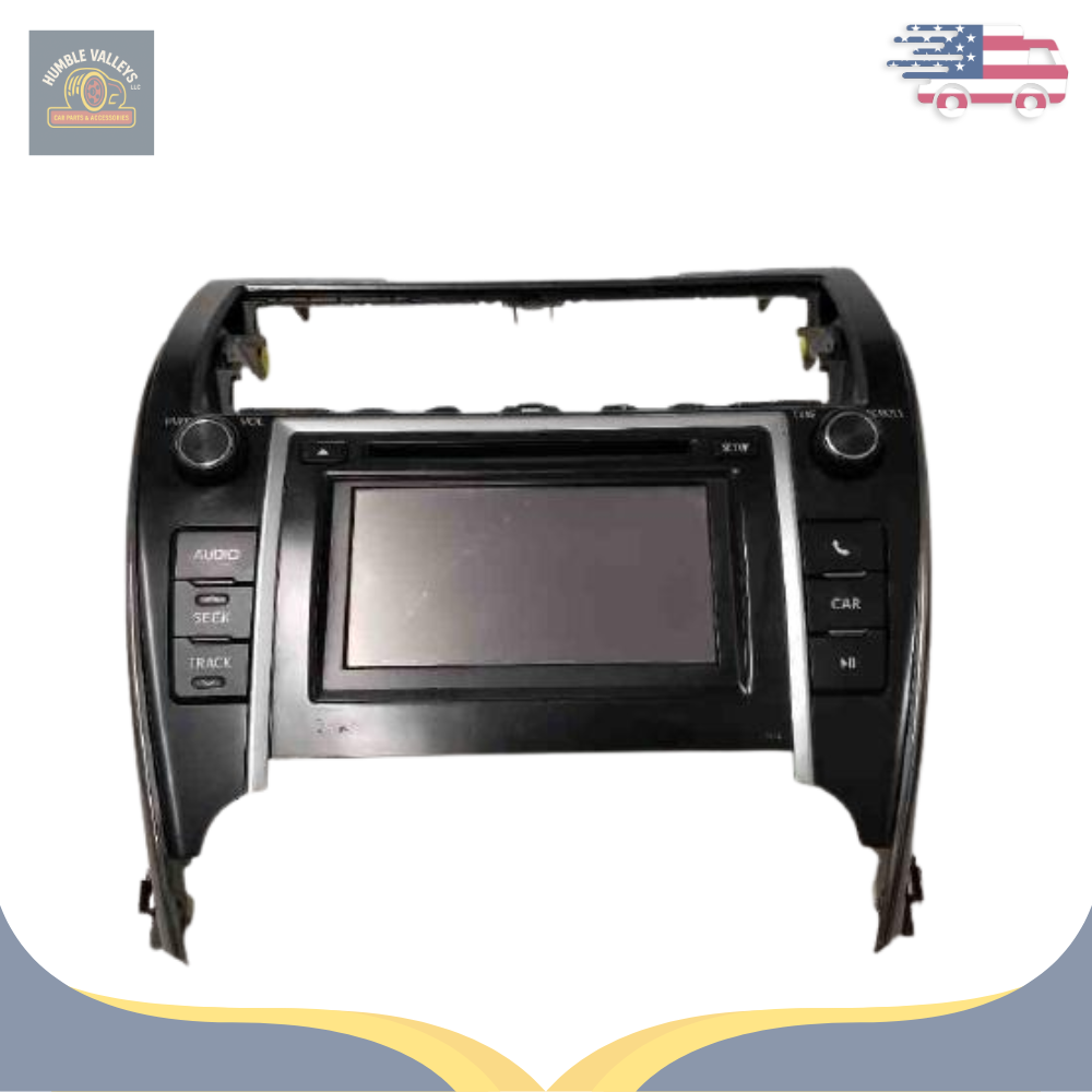 2012 TOYOTA CAMRY RADIO DISPLAY & RECEIVER 57012 OEM 12 — view 1