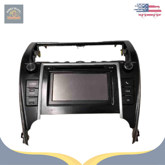 2012 TOYOTA CAMRY RADIO DISPLAY & RECEIVER 57012 OEM 12 — view 1