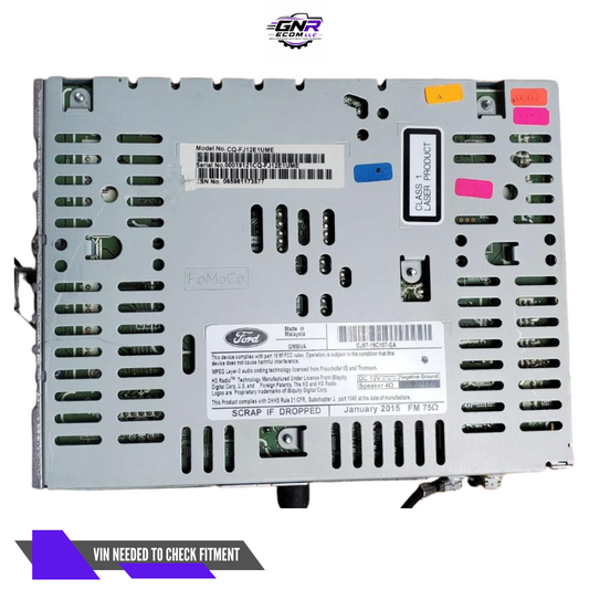 2015–2019 Ford Escape AM FM CD MP3 Single Disc Radio Receiver CJ5T-19C107-GA OEM — view 1