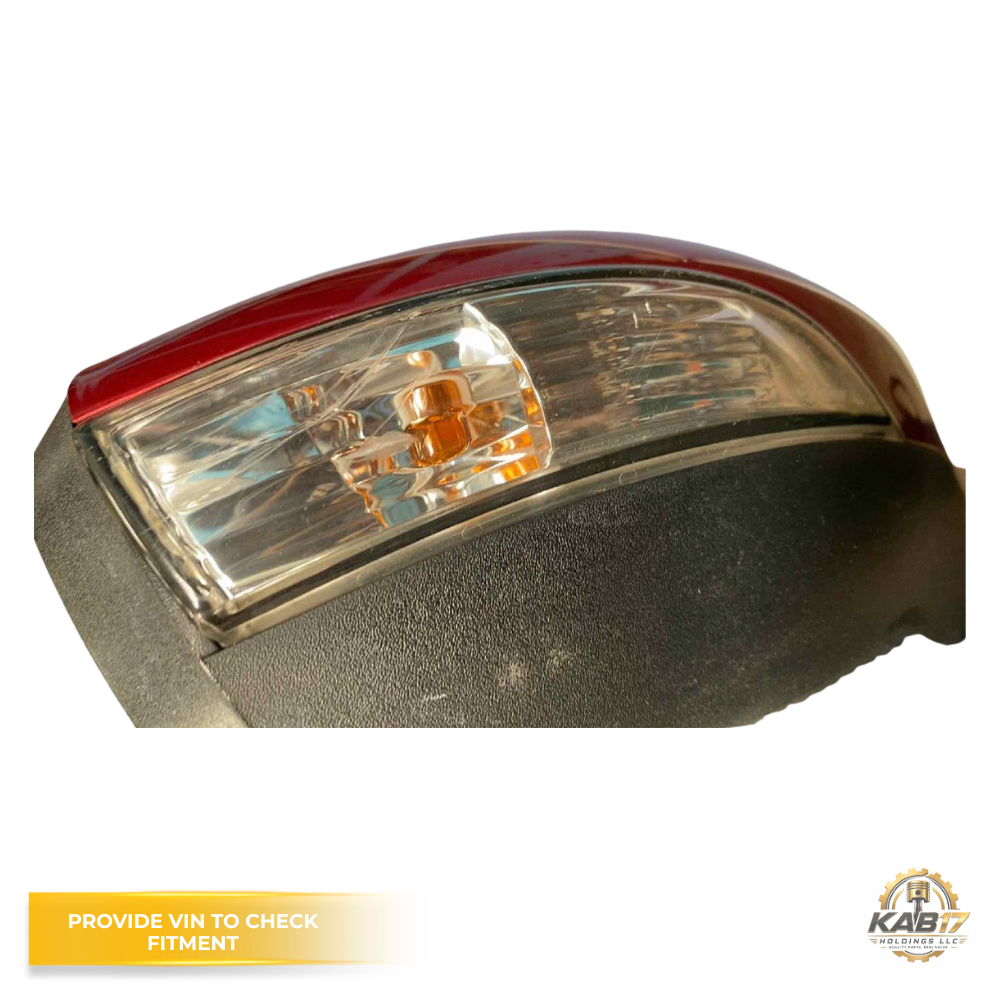 2011–2019 Ford Fiesta Right Passenger Side Door Mirror Red Heated OEM — view 4