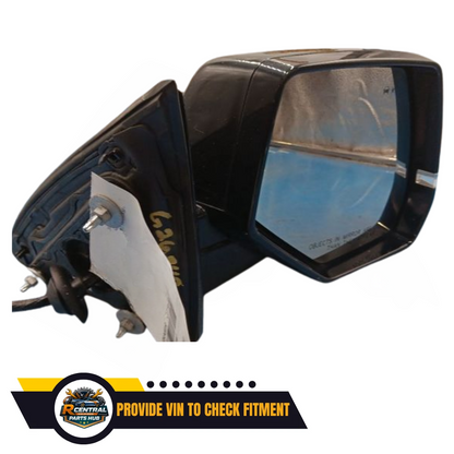 2015–2020 Cadillac Escalade Right Passenger Side Door Mirror Black OEM — view 3