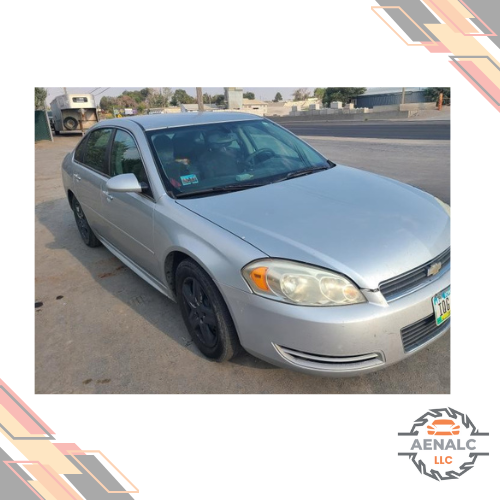 2006–2016 Chevrolet Impala Right Passenger Side View Door Mirror Option DG7 Silver — view 1