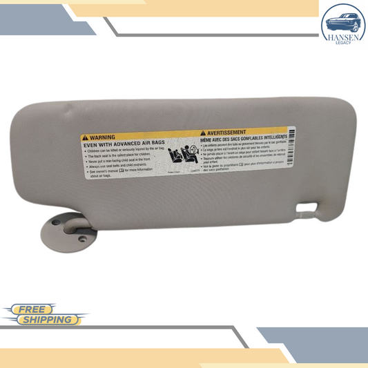 2012–2020 Chevrolet Sonic LH Driver Sunvisor Sun Visor with Mirror OEM — view 1