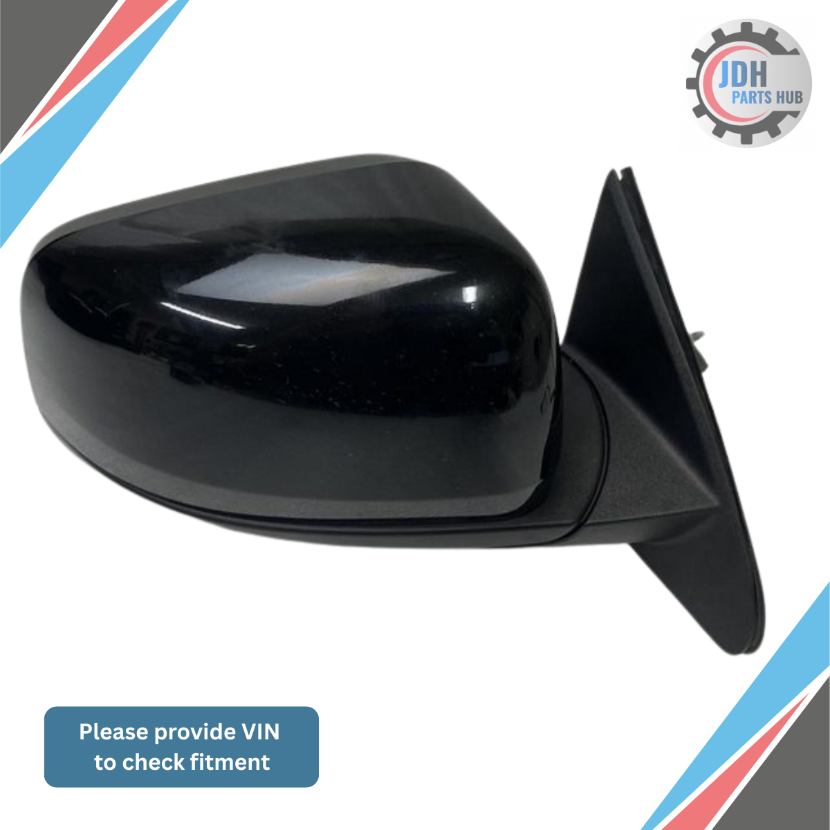 2011–2022 Jeep Grand Cherokee RH Right Door Mirror Assembly OEM — view 2