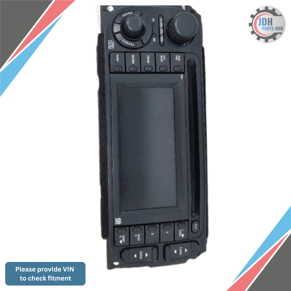 2003–2007 DODGE CHRYSLER JEEP RADIO RECEIVER WITH NAVIGATION OPTION RB1 OEM — view 1
