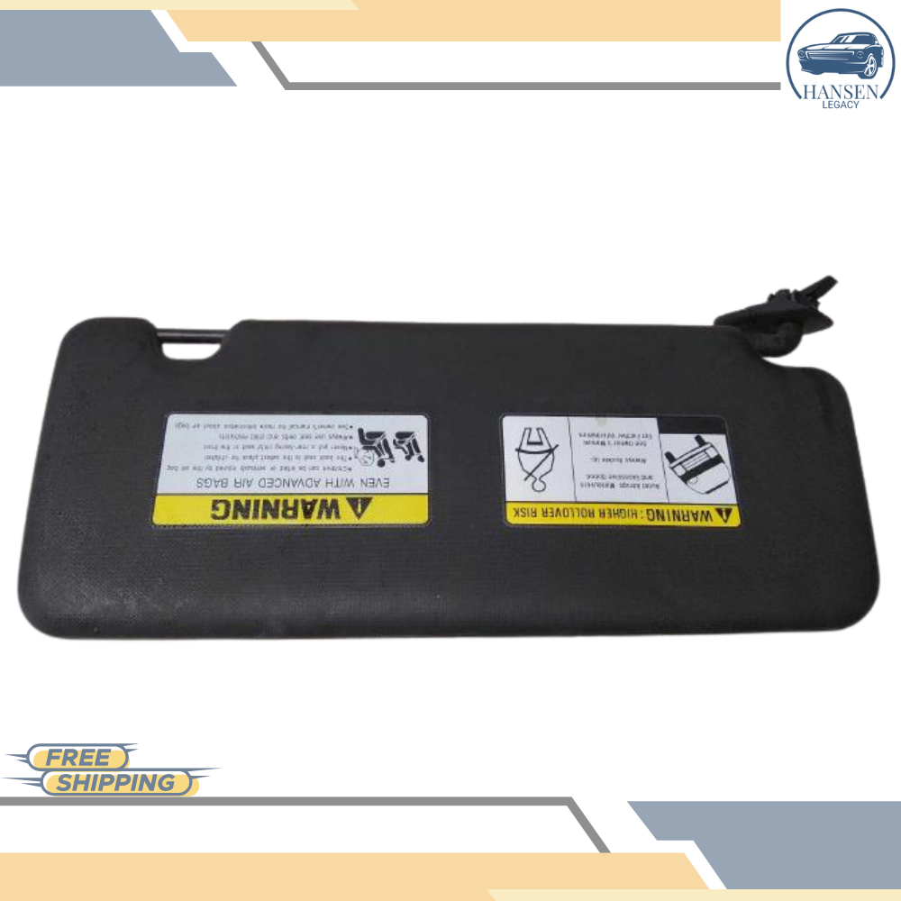 2022–2024 Hyundai Santa Cruz LH Driver Sunvisor Sun Visor with Mirror OEM — view 1