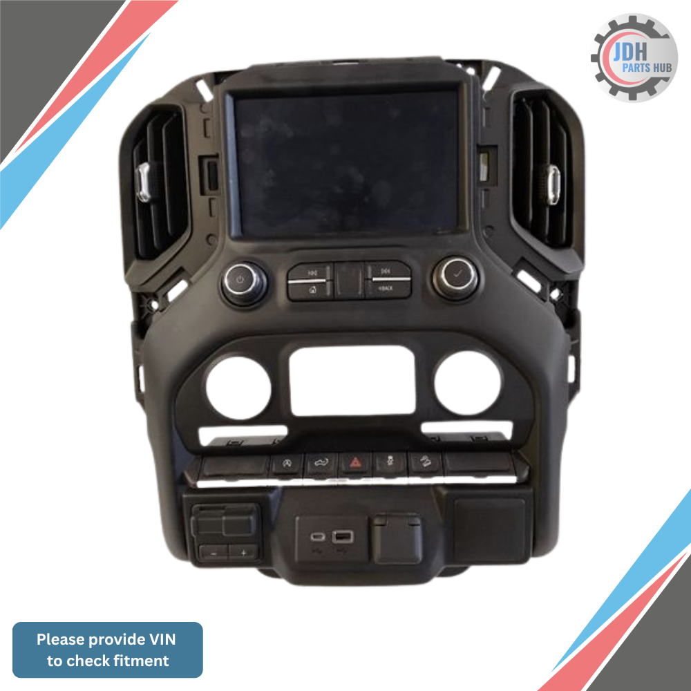 2020 Chevrolet Silverado 1500 Radio Control Panel Display Screen ID 84743975 OEM — view 1