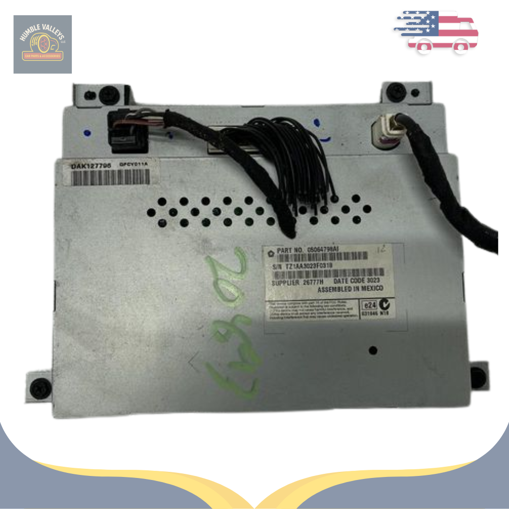 2011–2014 Dodge Charger Navigation Information Display Screen 8.4" OEM — view 4