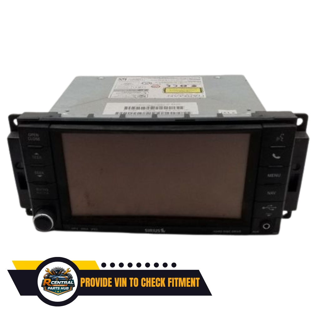 2013–2014 DODGE Challenger AM-FM-CD-DVD-H<wbr/>DD Navigation UConnect Radio RHR OEM — view 2