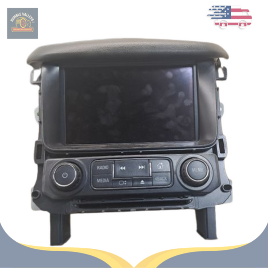 2017–2020 Chevrolet Tahoe Radio Control Panel With Display Screen OEM — view 1
