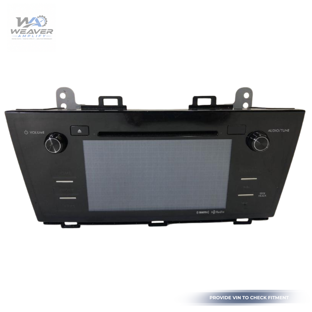 2016 Subaru Legacy Radio Receiver without Navigation US Market OEM — view 1