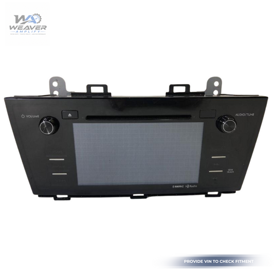 2016 Subaru Legacy Radio Receiver without Navigation US Market OEM — view 1