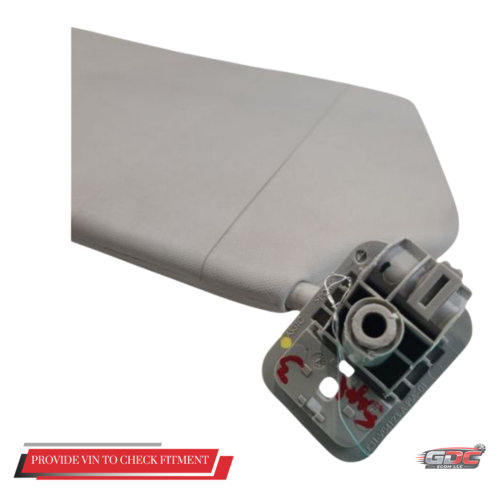 2015–2019 Ford Transit 250 Passenger RH Interior Sun Visor Gray OEM — view 4