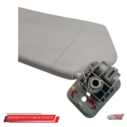 2015–2019 Ford Transit 250 Passenger RH Interior Sun Visor Gray OEM — view 4