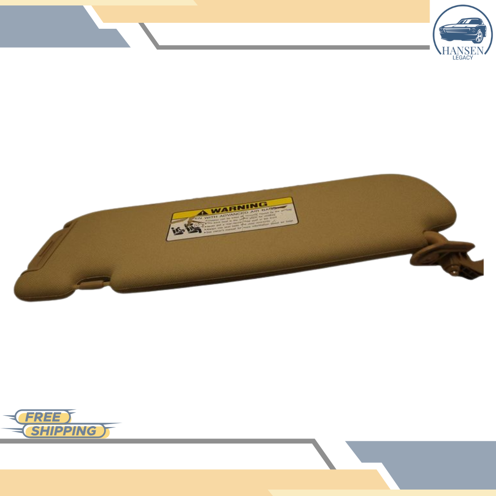 2011–2013 Hyundai Elantra Passenger RH Sun Visor OEM — view 2