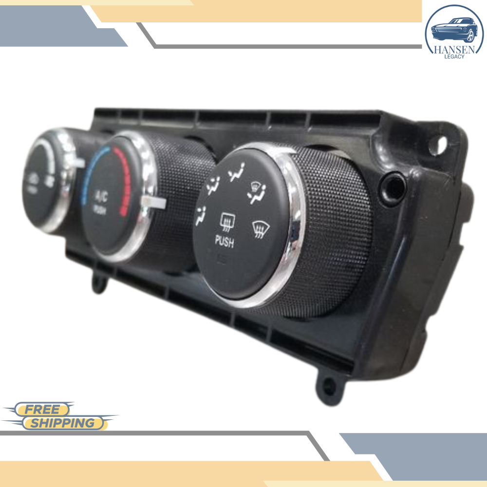2011–2013 Jeep Wrangler Manual AC Heater Temperature Control OEM — view 3