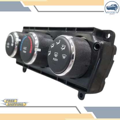 2011–2013 Jeep Wrangler Manual AC Heater Temperature Control OEM — view 3