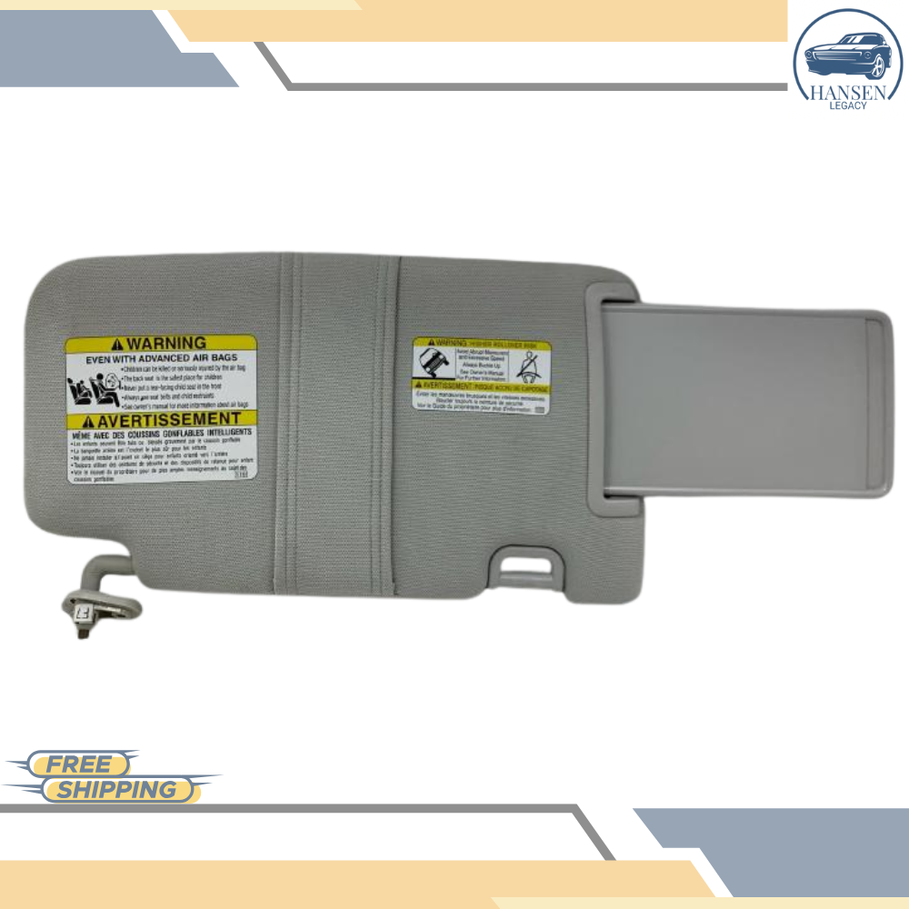 2014–2016 Subaru Forester Driver LH Sun Visor OEM — view 1