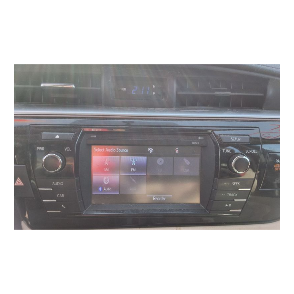 2014–2016 Toyota Corolla Touchscreen Display & Receiver 100149 OEM 14 15 16 — view 4