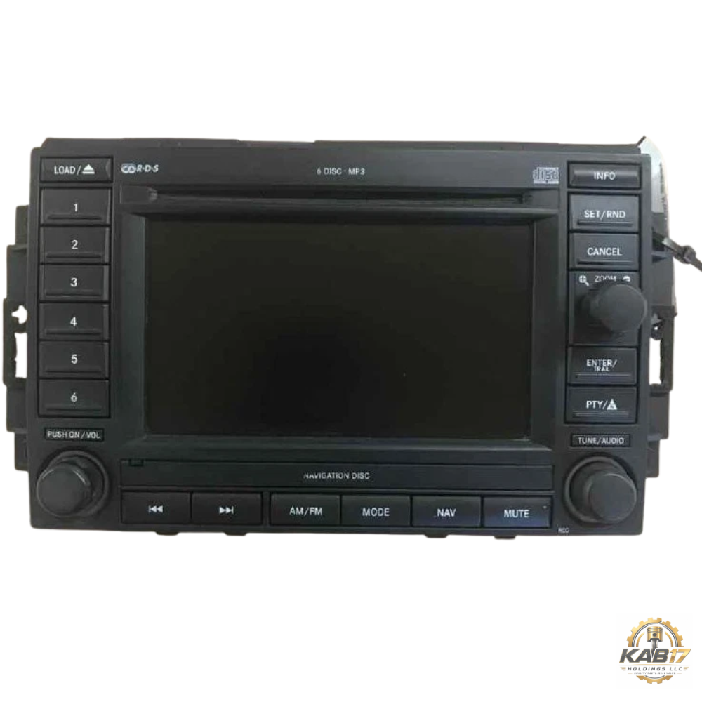 2005–2007 Chrysler 300 Charger Radio Receiver Display Option REC OEM — view 1