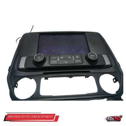 2014 Chevrolet Silverado 1500 Audio Radio Control Panel with Screen OEM 23176312 — view 1