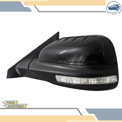 2011–2015 Ford Explorer Front Left Driver Side View Mirror Assembly OEM — view 2