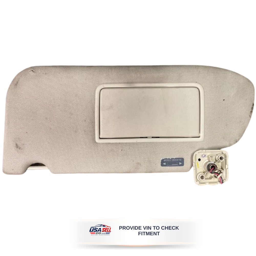 2013–2019 Ford Taurus LH Driver Sunvisor Sun Visor with Homelink OEM — view 2
