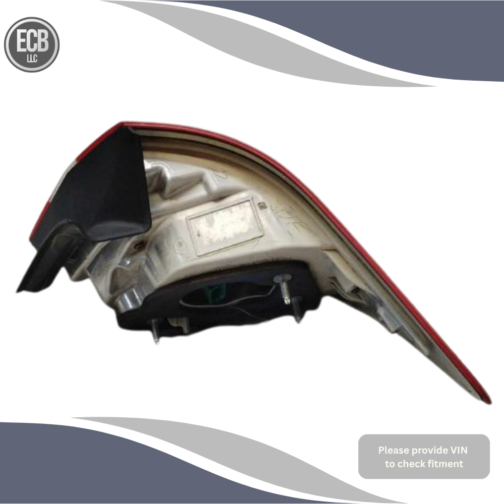 2006–2009 Lincoln MKZ Left Driver Tail Light Assembly Quarter Panel Mounted OEM — view 3