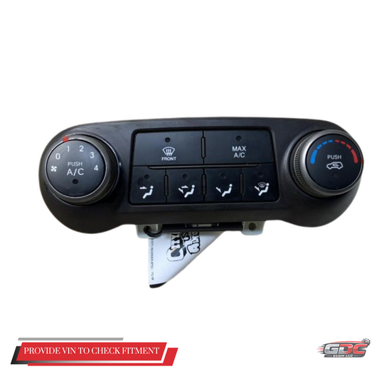 2014–2015 Hyundai Tucson Heater Climate Temperature Control Unit OEM — view 1